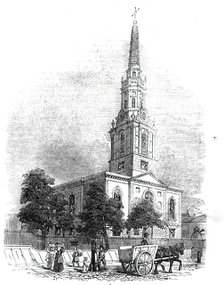 Church of St Giles's in the Fields, 1844. Creator: Unknown.