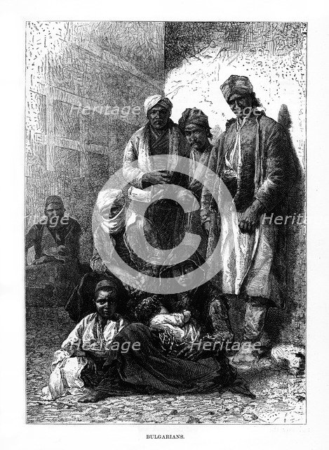 Bulgarians, 19th century. Artist: Unknown