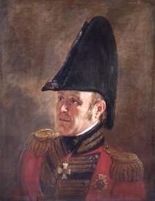 Portrait of General Sir George Cooke, British soldier, 1821. Artist: Jan Willem Pieneman.