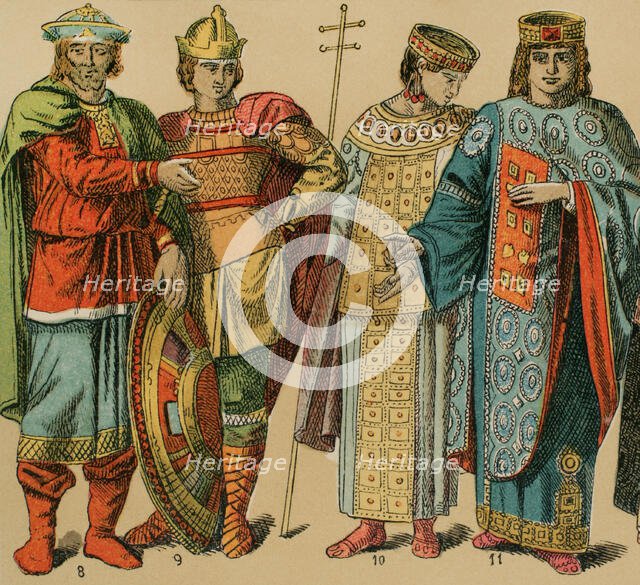 Byzantines, 1000-1200, (1884).  Creator: Unknown.