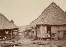 Tropical Scenery, Street, Chipigana, 1871. Creator: John Moran.