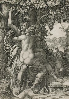 Angelica and Medor, c1570. Creator: Giorgio Ghisi.