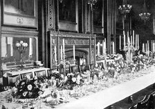 The Speaker's State Dining Room, House of Commons, Westminster, London, c1905. Artist: Unknown