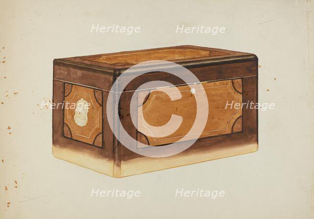 Chest, c. 1940. Creator: Unknown.