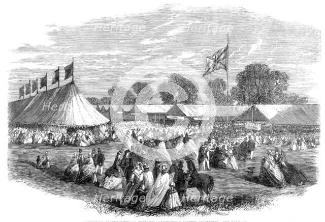 Exhibition of the West of England Agricultural Society at Clifton, 1864. Creator: Unknown.