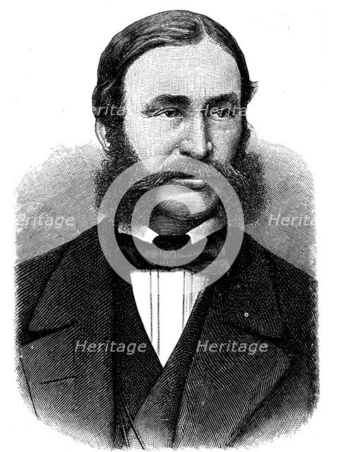 Heinrich Barth (1821-1865), German geographer and explorer of north and central Africa. Artist: Unknown