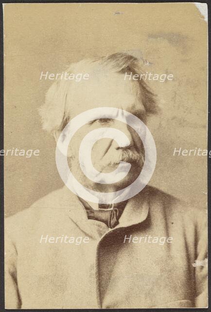 Portrait of David Livingstone, about 1860-1873. Creator: Unknown.