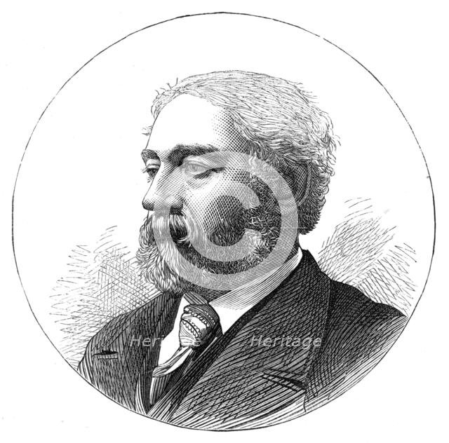 Mr. W. Gordon, M.P. for Chelsea, 1874. Creator: Unknown.