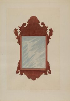 Mirror, c. 1936. Creator: Fred Weiss.