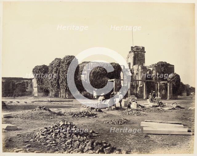 Ruins of the Residency, between 1864 and 1865. Creator: Samuel Bourne.