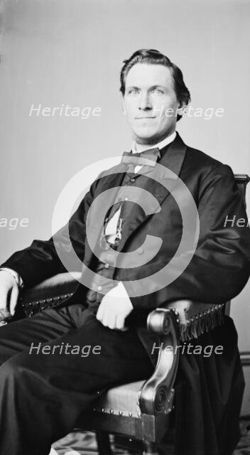 Rev. E.O. Flagg, between 1855 and 1865. Creator: Unknown.