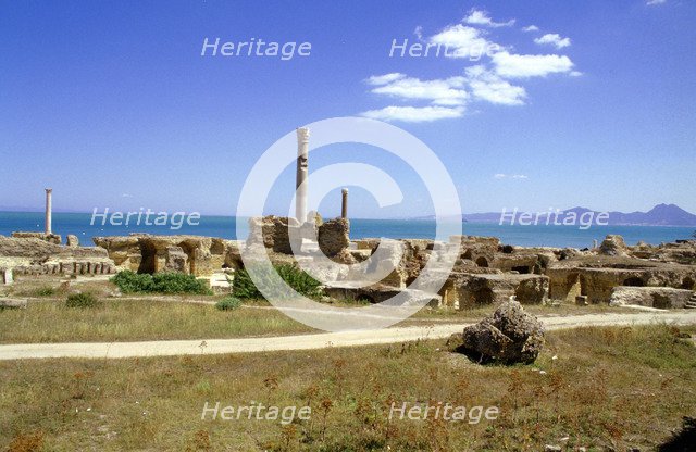 Antonine Baths, Carthage, Tunisia. 