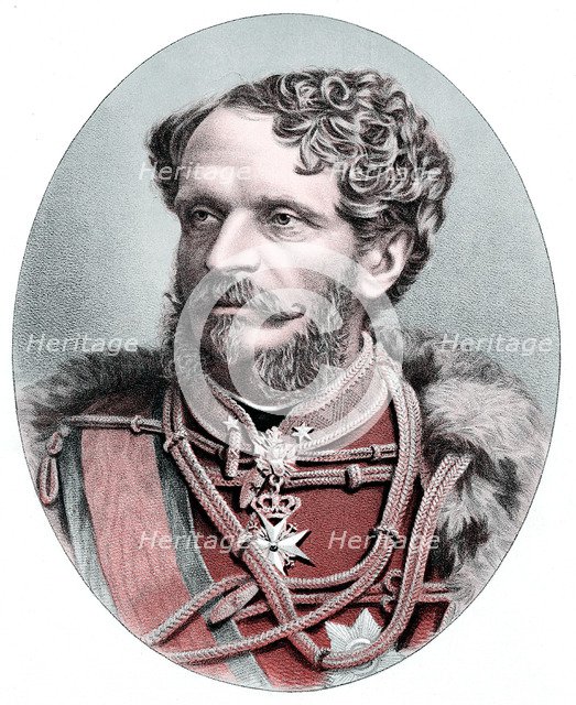 Count Julius Andrassy (1823-1890), Hungarian statesman, c1880. Artist: Unknown