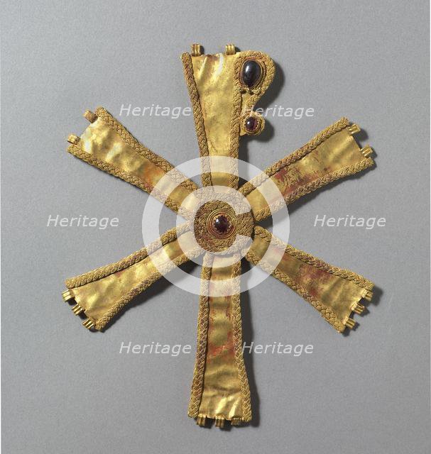 Monogram of Christ (Chrismon), 500s. Creator: Unknown.