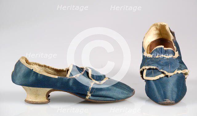 Shoes, European, 1755-85. Creator: Unknown.