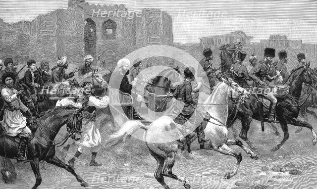 Abdor Rahman Khan (1844-1901), ruler of Afghanistan (1880-1901), 1893. Artist: Unknown