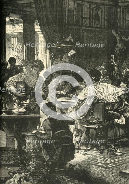 'A Roman Banquet', 1890.   Creator: Unknown.