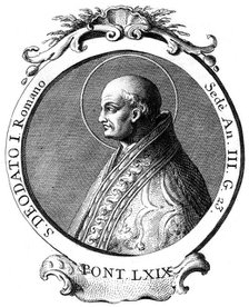 Adeodatus I, Pope of the Catholic Church. Artist: Unknown