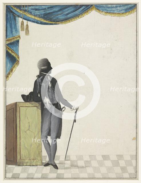 Portrait of General van der Meersch in an interior, 1744-c.1842. Creator: Anon.