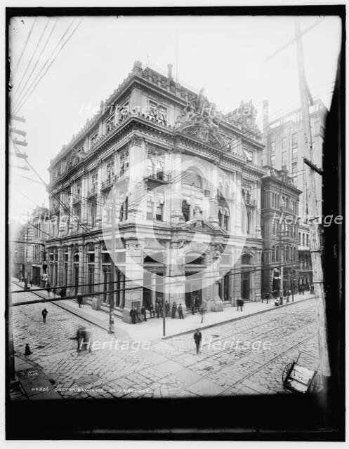 Cotton Exchange, New Orleans, between 1890 and 1901. Creator: Unknown.