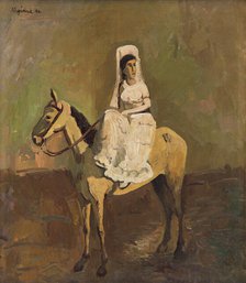 Equestrienne, 1940. Creator: Cyprian Majernik.