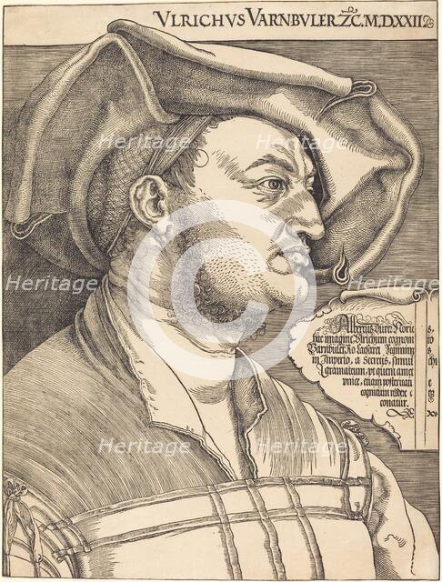 Ulrich Varnbüler, 1522. Creator: Albrecht Durer.
