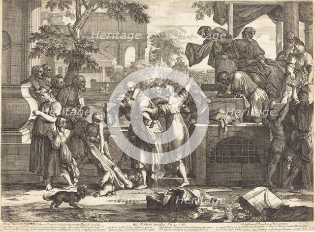 Vestine nudos, 1665/1670. Creator: Sébastien Bourdon.