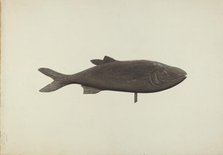 Fish Weather Vane, c. 1939. Creator: Michael Riccitelli.