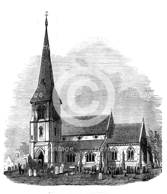 Fosdyke Church, Lincolnshire, 1871. Creator: Unknown.