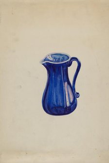 Pitcher, c. 1936. Creator: Ella Josephine Sterling.