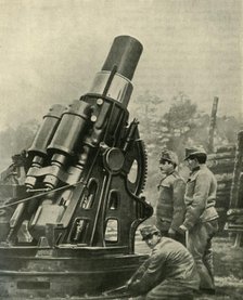 'The Austrian 12-inch Siege Howitzer', 1914-1918, (c1920). Creator: Unknown.