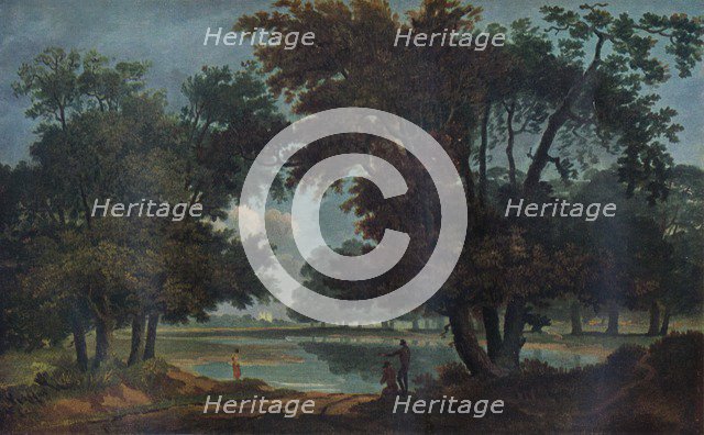 'St James's Park', c1800. Artist: Richard Westall.