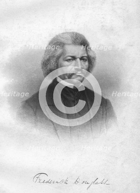 'Frederick Douglass', c1868.  Creator: Alexander Hay Ritchie.