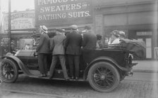 Brooklyn strike, between c1915 and c1920. Creator: Bain News Service.