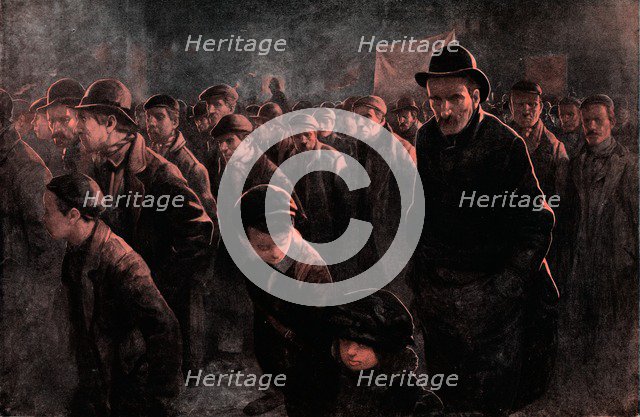 'The Unemployed', c1911, (1912). Artist: John Hassall.