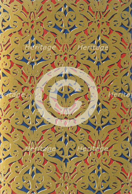 'Ornament in doorway at the entrance to the Ventana, Hall of the Two Sisters', 1907. Creator: Unknown.