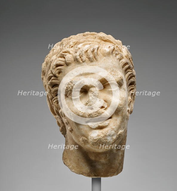 Head of a Satyr, A.D. 50-150. Creator: Unknown.