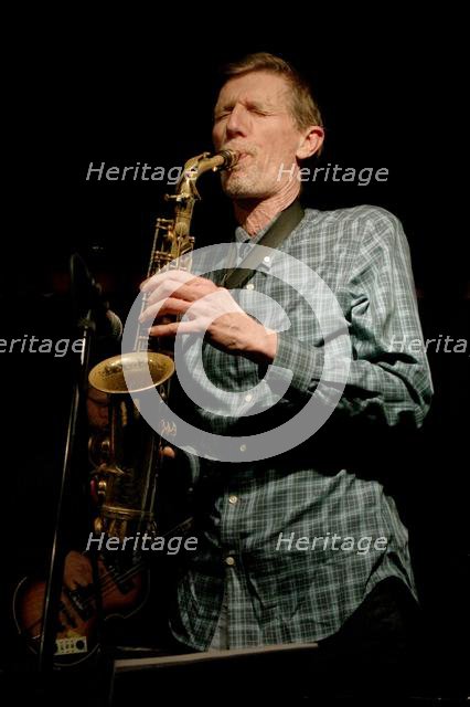Steve Buckely, Zone-B, Verdict Jazz Club, Brighton, East Sussex, 13 Dec 2019. Creator: Brian O'Connor.