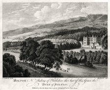 'Bolton, North Riding of Yorkshire the Seat of His Grace the Duke of Bolton', 1775. Artist: Michael Angelo Rooker