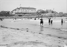 Young's Hotel from the beach, York, Me., c1904. Creator: Unknown.