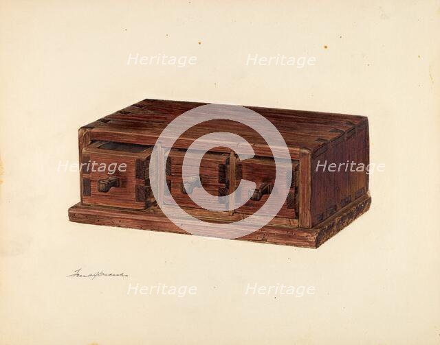 Spice Box, c. 1940. Creator: Frank Budash.
