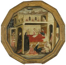 The Montauri birth tray. Artist: Bartolomeo di Fruosino (1366/69-1441)