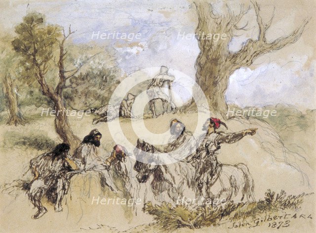 'Banditti', 1873. Artist: Sir John Gilbert