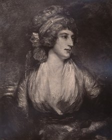 Anna Seward, English writer and poet, c late 18th or early 19th century (1894). Artist: Unknown.