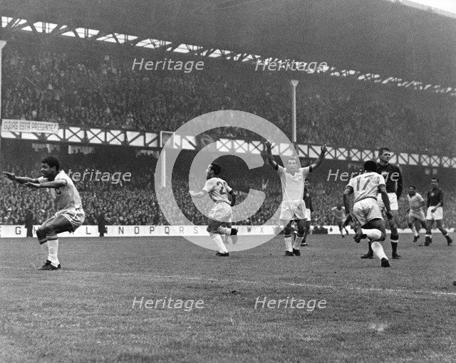 Brazil V Hungary World Cup 1966 Artist Bippa Heritage Images