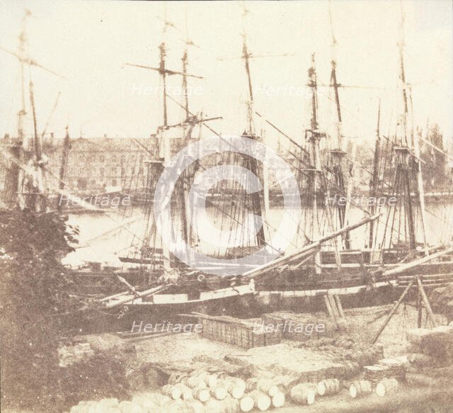 The Seine at Rouen, May 1843 . Creator: William Henry Fox Talbot.