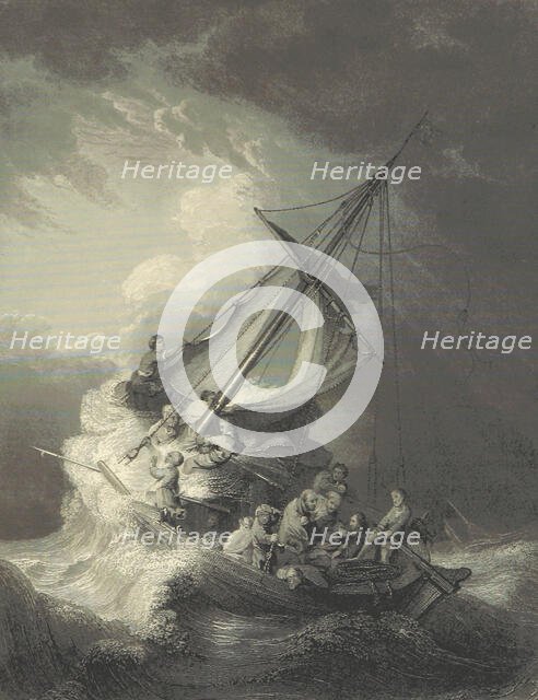 Shipwreck, 1845.  Creator: Unknown.