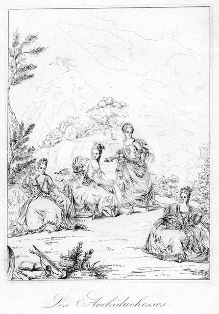 The Archduchesses, c17th century. Artist: Unknown