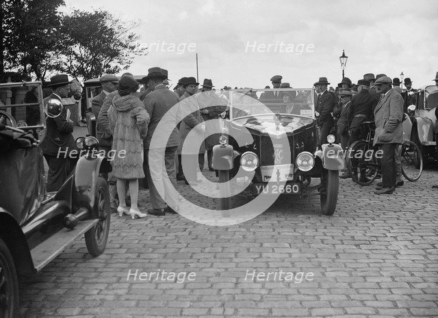 AC Acedes Six of Mrs G Daniell at the Southport Rally, 1928. Artist: Bill Brunell.