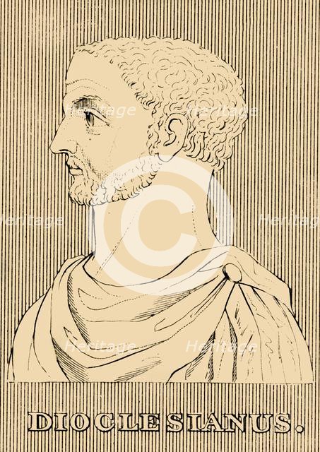 'Dioclesianus', (244- 311), 1830.  Creator: Unknown.